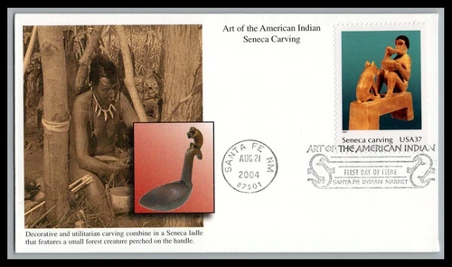 US FDC # 3873i 37c Art Of The American Indian Mystic   2004, 9p3561