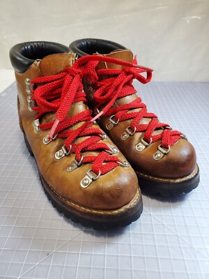 Vintage Matterhorn Hiking Mountaineering 6.5 Rare Taiwan ROC Leather Gorpcore Matterhorn Men main image 2