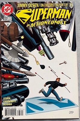 Superman in Action Comics #737 ''Jimmy Olsen: On-The-Spot Reporter'', DC Comics 97