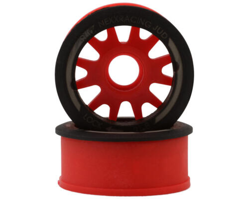 NEXX Racing Mini-Z RWD "JUD" EVO Rear Threaded Side-Wall Carbon Fiber Rims R+3 R