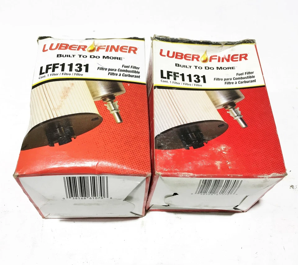 Filtro de combustible Luber-Finer LFF1131 [Lote de 2] Nuevo de Lote Antiguo Foto 4 de 4