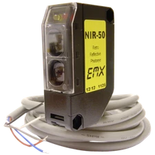 EMX 50ft 12/240V Retro Reflective Photocell Photoelectric Sensor Beam Reflector