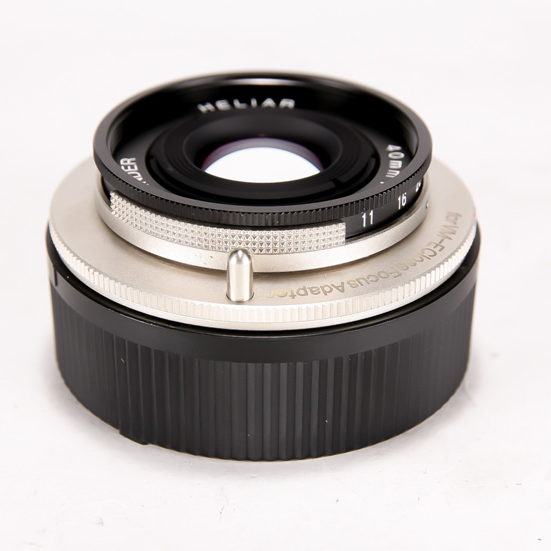Voigtlander HELIAR 40mm f/2.8 VM Lens for VM-E Close Focus Adapter < Excellent > - Picture 8 of 8