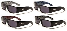 LOCS HARDCORE SHADES FLAT TOP SQUARE LENSE SUNGLASSES 9006 BANDANA BDNA