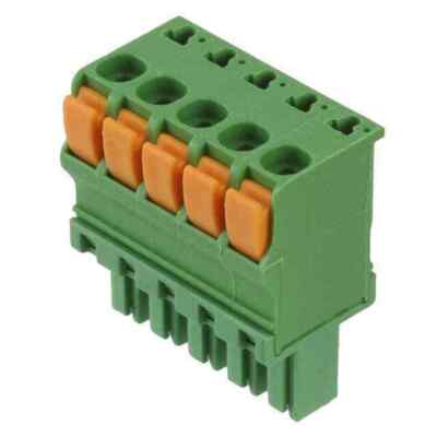 TERM BLOCK STECKER 5POS STR 3,81MM