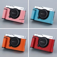 Half Case For Fujifilm XE4 Leather Insert X-E4 Camera Cover Milicase Handmade 