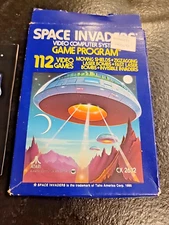 Rare Atari 2600 1978 Space Invaders Blue Box CIB Complete Collectible