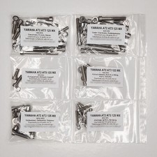 YAMAHA AT2 AT3 MX 125 1972-1973 full engine stainless allen screw kit AT2M AT3M
