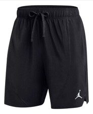 DQ7902-049 Nike Dri-FIT Air Jordan Men's Workout Training Shorts Black Size S