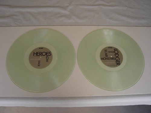 DAVID BOWIE -SOUND AND VISION III -RARE USA RYKO 1989 CLEAR VINYL DOUBLE LP - EX - Picture 3 of 5