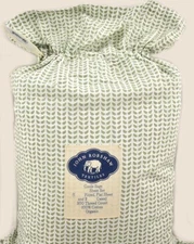 JOHN ROBSHAW TEXTILES CINDE KING SHEET 4pc SET ORGANIC COTTON SAGE GREEN NEW