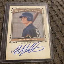 Matt Davidson Baseball Card Guide 20
