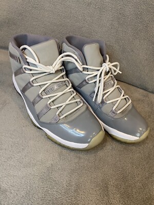 Used Worn Nike Jordan 11 Retro Cool Grey 2010 Size 11.5  display picture 1