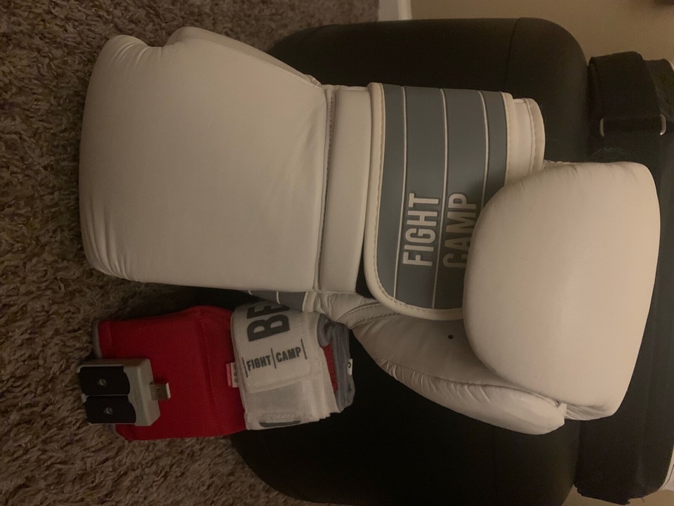 Fight Camp Trackers, Bag, Mat, Extra Wraps, and Extra Gloves (FightCamp