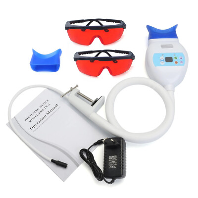 Dental LED Lamp Bleaching Accelerator System Teeth Whitening Machine Two Goggles