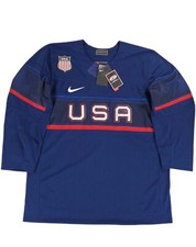 Nike USA 2022 Hockey Jersey Blue Void Jersey Men's Size XL New