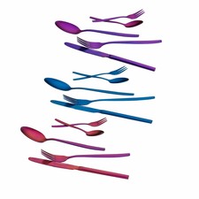 Echtwerk Positano Besteck Set 30tlg Essbesteck Tafelbesteck Edelstahl 6 Personen