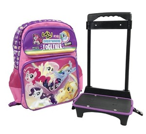 my little pony rolling backpack