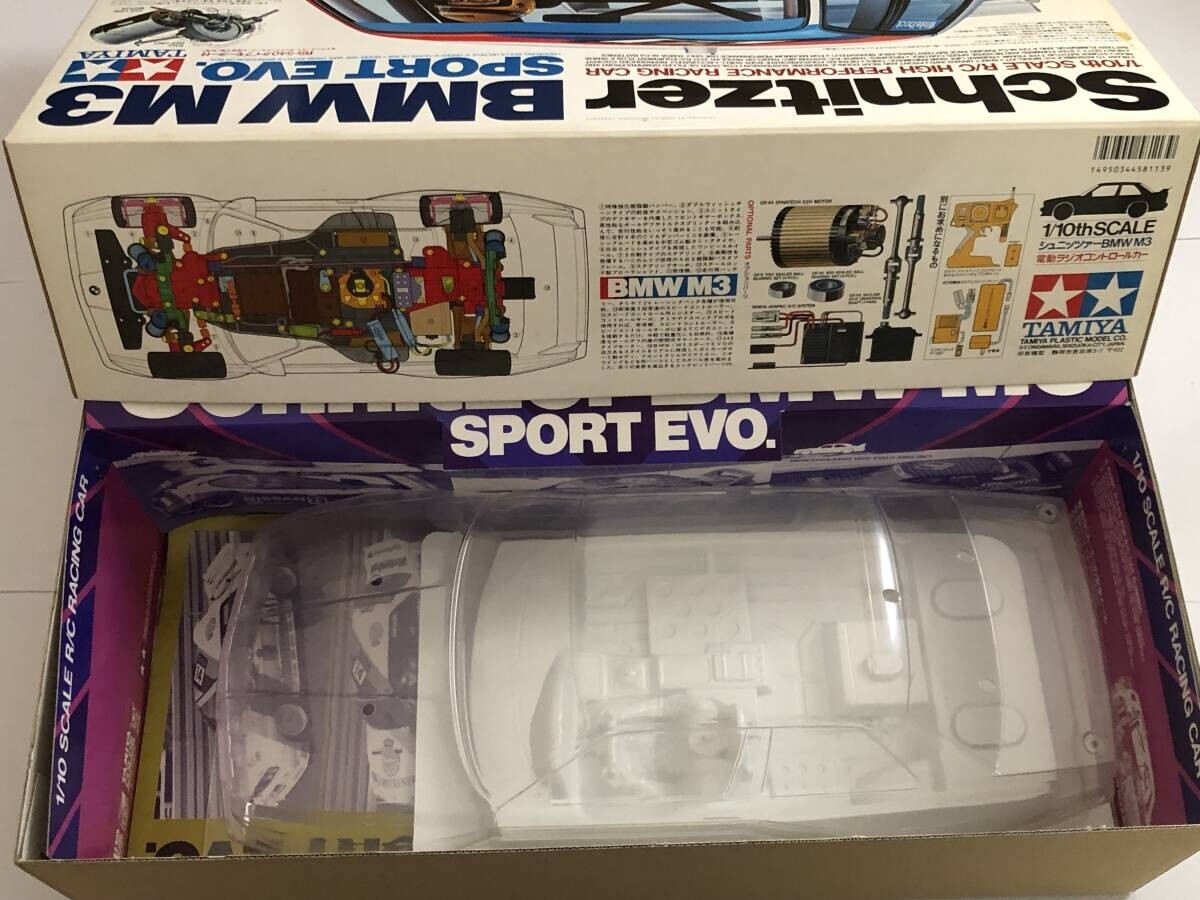 TAMIYA 1/10 RC Schnitzer BMW M3 Sport EVO. Raicng Car Model