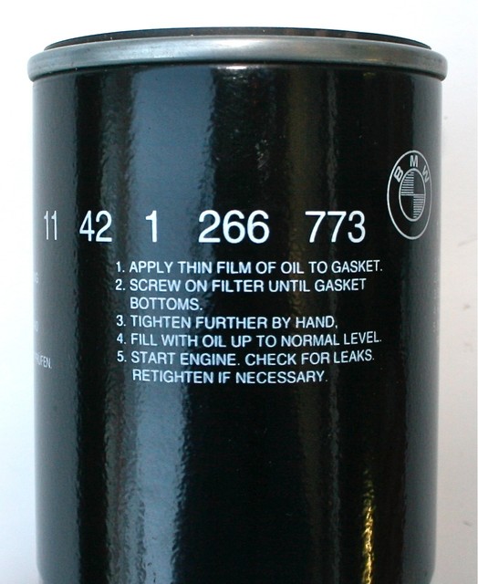 BMW OEM Oil Filter Part 11 42 7 512 301 Two Filters for sale online