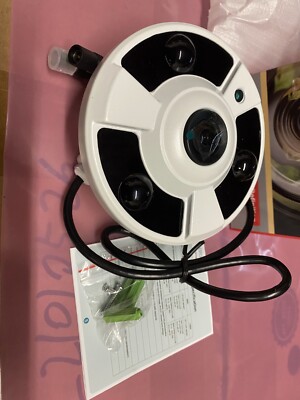  4 Megapixel AHD TVI Analog BNC Fisheye wide-angle 1.7mm Lens Security Camera