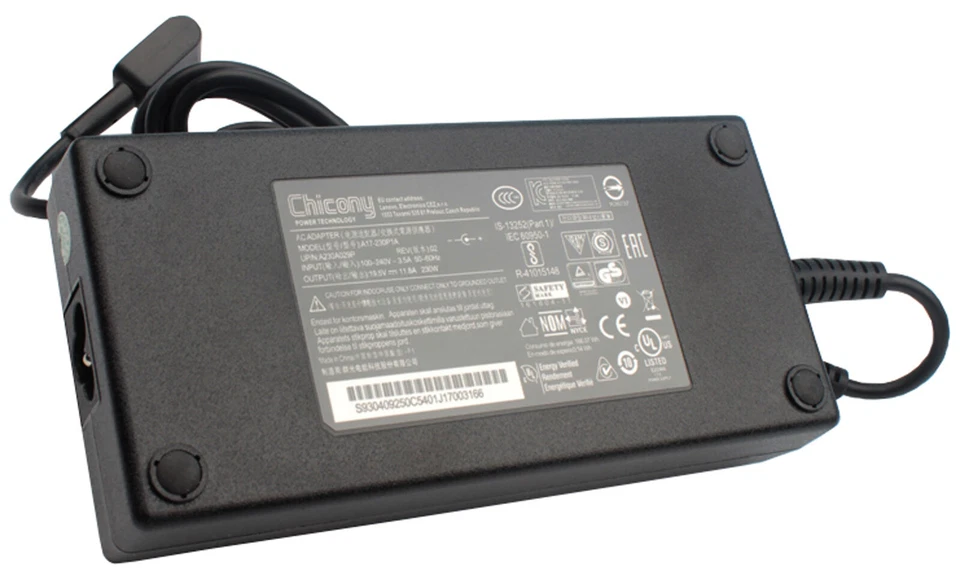 19.5V 11.8A 230W AC Adapter Charger For Acer N17C1 N1812 N18W3 N1812 N20C1 - Image 3 of 4