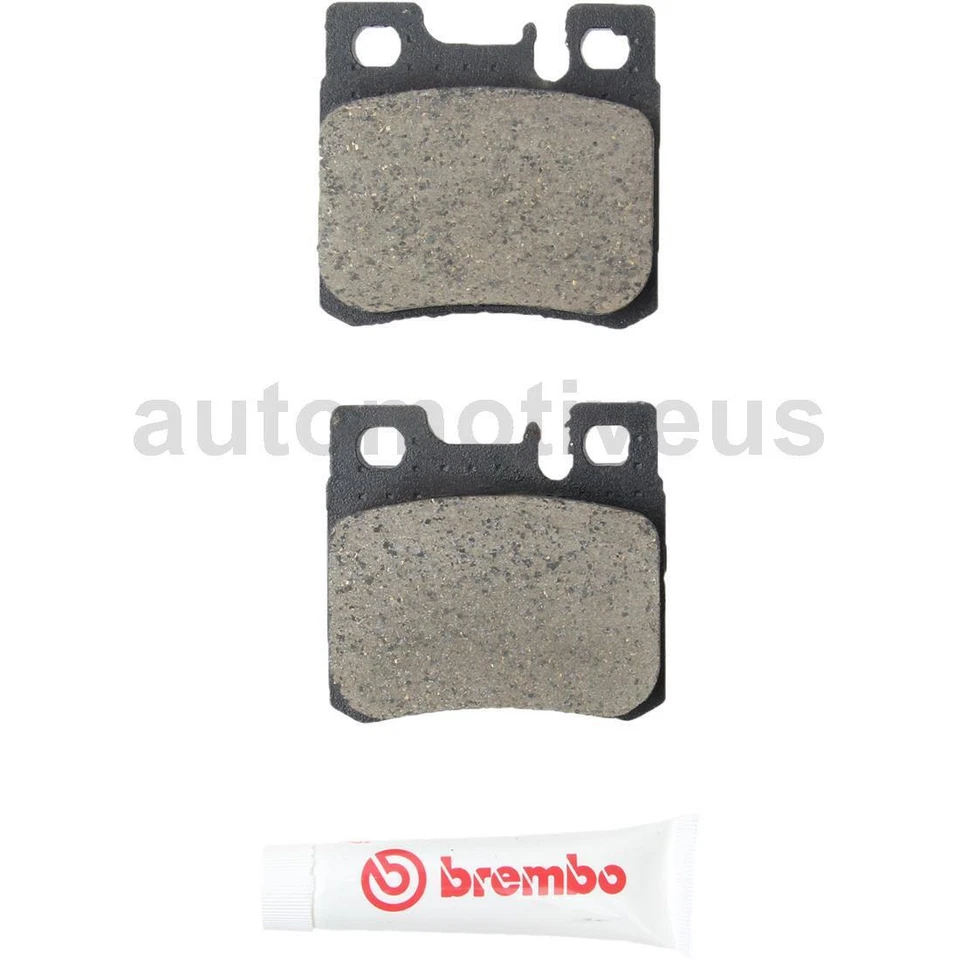 Juego de 2 pastillas de freno de disco delanteras traseras Brembo para Mercedes-Benz 1990-1995 Foto 3 de 4