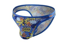 Mutandine uomo floreali slip boxer intimo comodo bikini rigonfiamento marsupio a U slip