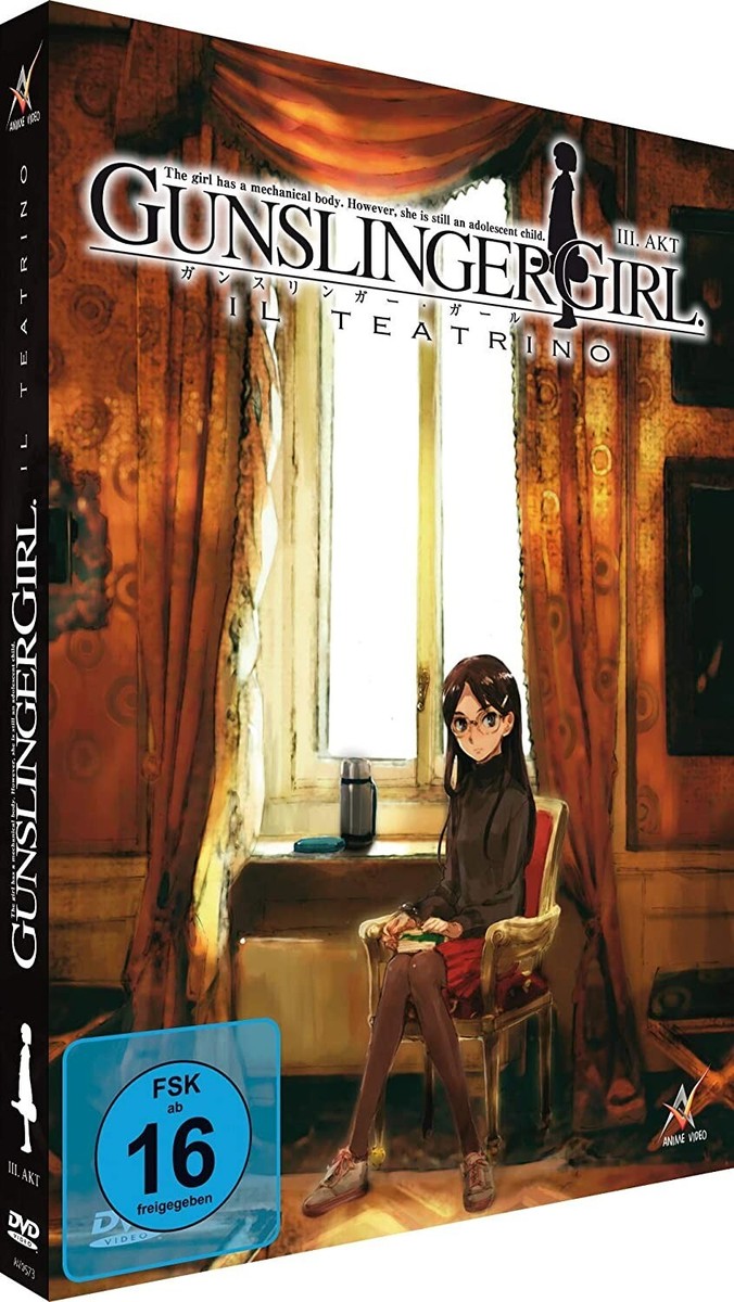 Gunslinger Girl il teatrino DVD deusch NEU ++