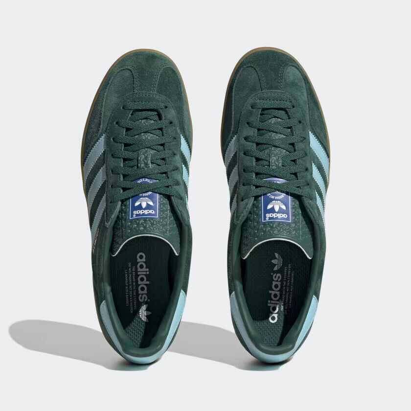 adidas gazelle silver green womens Adidas Gazelle 'Collegiate Green Hazy Sky' – DSUPPLIED main image 0