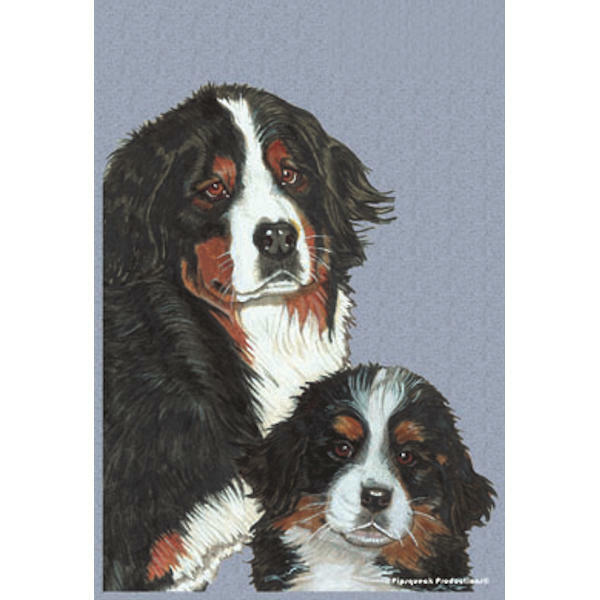 Bernese Mountain Dog Decorative Flag | eBay