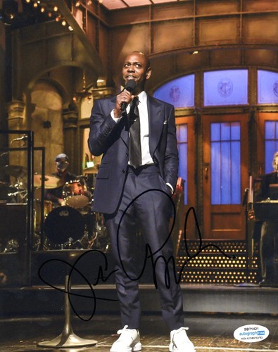 Dave Chappelle Autographed Signed 8x10 Photo ACOA