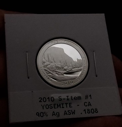 Affordable Divisible Silver - 2010 S 90% Proof US Quarter - Yosemite - Item #1 - Picture 9 of 10