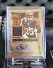 2013 Select Giovani Bernard RPA Rookie RC Patch Auto #’d/399 Bengals No. 191