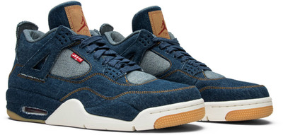AO2571-401 Nike × Levi's Air Jordan 4 ''Denim'' (LEVIS Tab) (Men's)