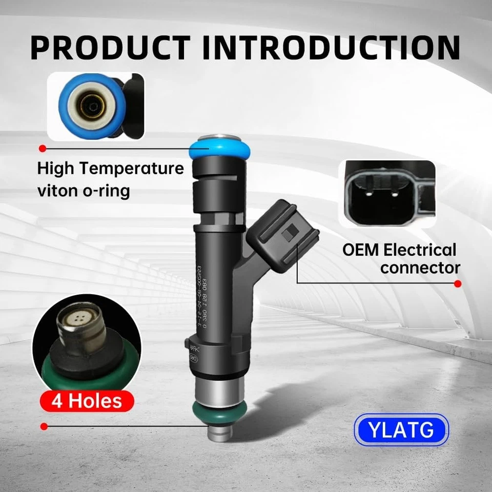 Inyectores de combustible para Buick Lucerna 2006-2011 4,6 L, para Cadillac DTS SRX STS XLR...  Foto 4 de 4