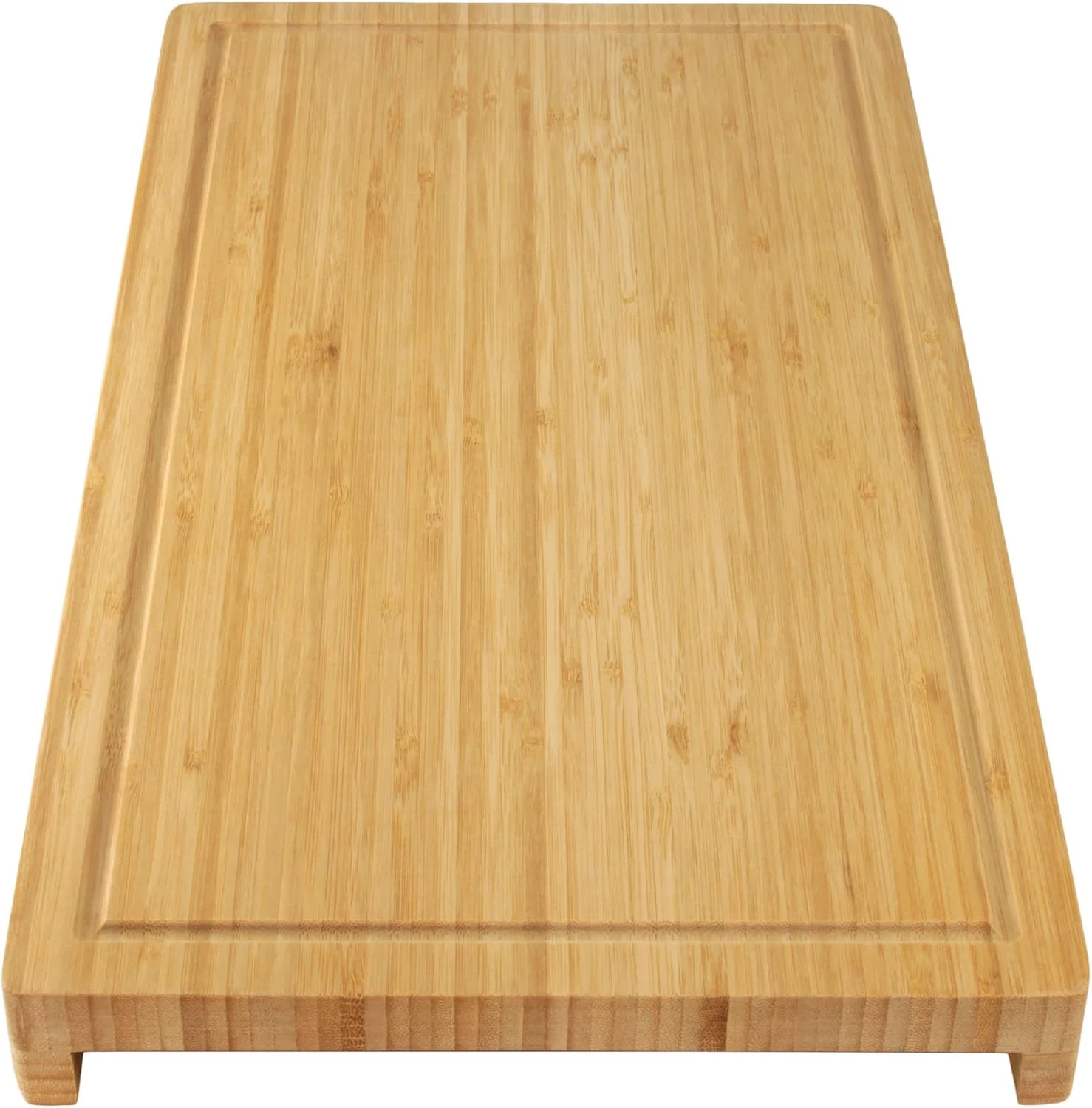 Bamboomn Bamboo Griddle Cover/Cutting Board for Viking Cooktops, Vertical Cut wi