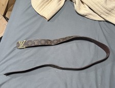 Louis Vuitton monogram belt Real but not great condition on the inside