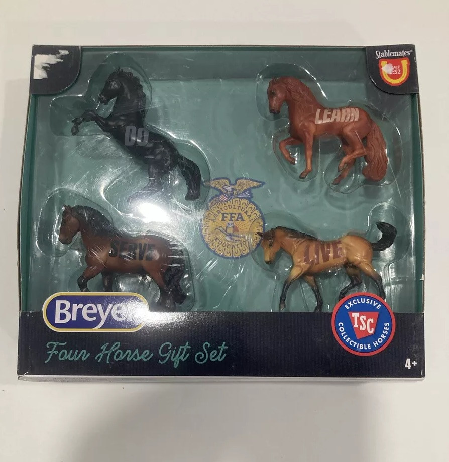 Breyer Four Horse Gift Set TSC Exclusive Collectible Horses FFA Organization