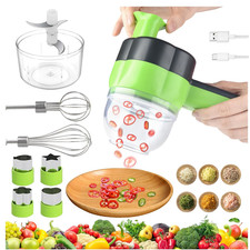 4 in 1 Mini Zerkleinerer Küche Multifunktional Lebensmittelverarbeitung USB