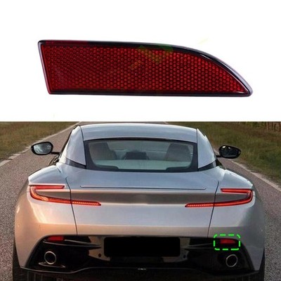 Right Rear Bumper Side Marker Reflector Red For Aston Martin DB11 Vantage Rapide