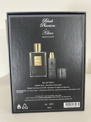 Black Phantom By Kilian Memento Mori EDP Set, The Icons Set, 1.7oz+0.25oz, New