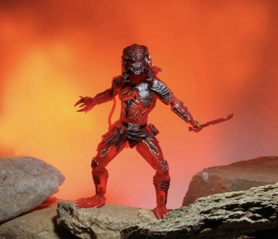 Vintage NECA Lava Planet Predator 7”Action Figure Brand New Sealed