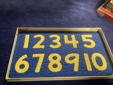 Lauri Foam Number Puzzle 1 Through 10 Complete with Box