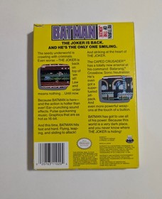 Batman: Return of the Joker Nintendo 1991 NES Completo Probado Funcionando