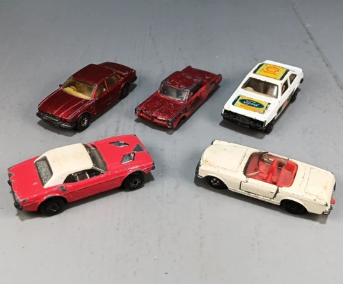 Vintage Matchbox Lot of 5 Cars