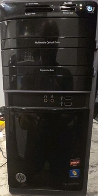 HP Pavilion P7-1001 Desktop AMD Athlon(tm) II X4 645 Pr3.10GHz, 6GB RAM, 1TB HDD