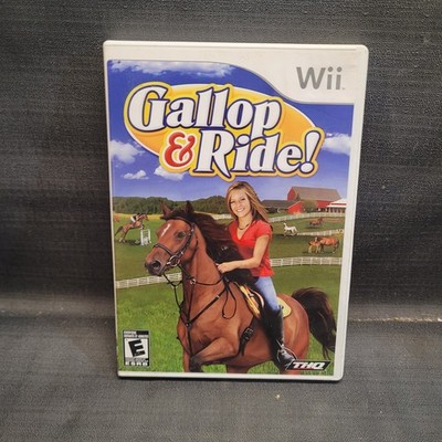 Gallop & Ride (Nintendo Wii, 2008) Video Game