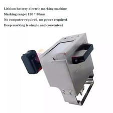 Electric Vehicle Chassis Vin Number Dot Peen Handheld Marking Engraving Machine