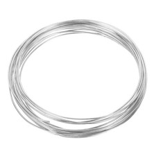 1pcs 15 Gauge 5m Craft Wire Beading Wire for Jewelry Making DIY K-Silver 